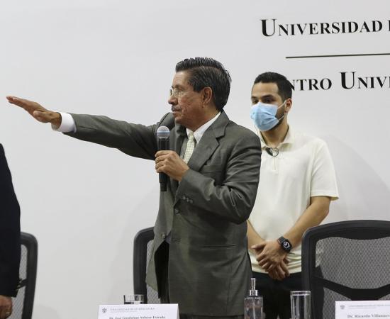 Toma de protesta como rector Doctor José Guadalupe Salazar Estrada