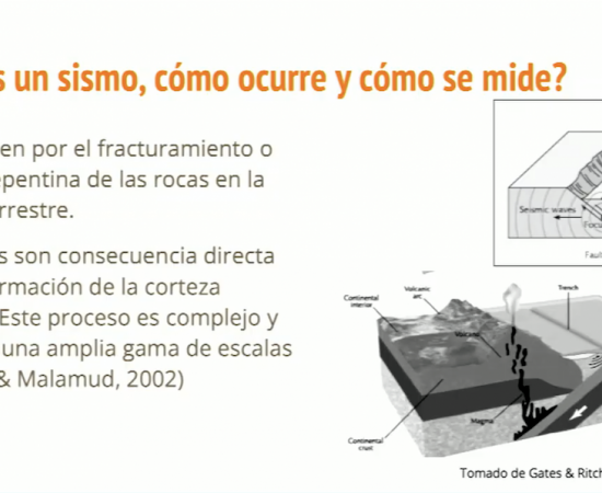 Conferencia sismos en Ciudad Guzmán y ZMG