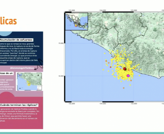 Conferencia sismos en Ciudad Guzmán y ZMG