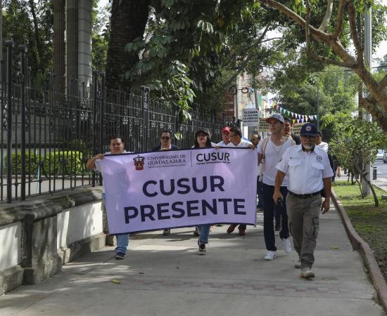 CUSur marcha por presupuesto justo