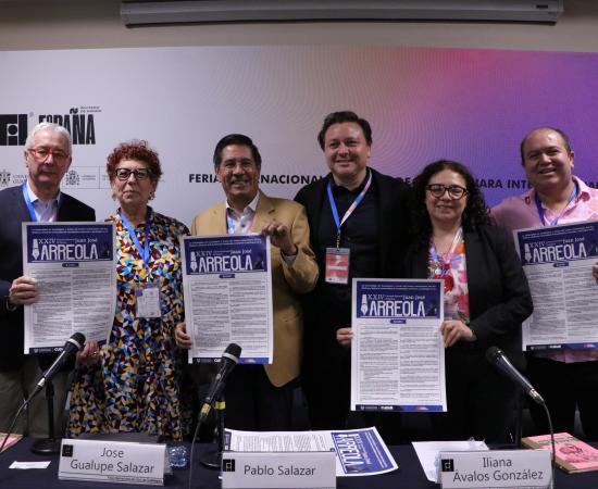 Presentan libro ganador del Premio Nacional de Cuento Juan José Arreola en la FIL y anuncian nueva convocatoria
