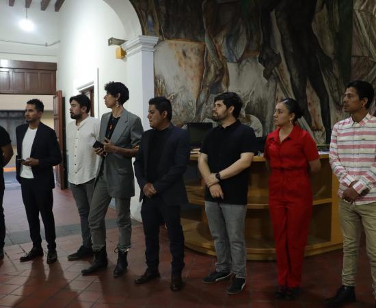 Inauguran exposición colectiva “Ex profeso” en homenaje a Víctor Manuel Pazarín