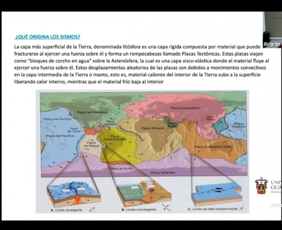 Conferencia Los sismos en México: historia, situación actual y perspectiva