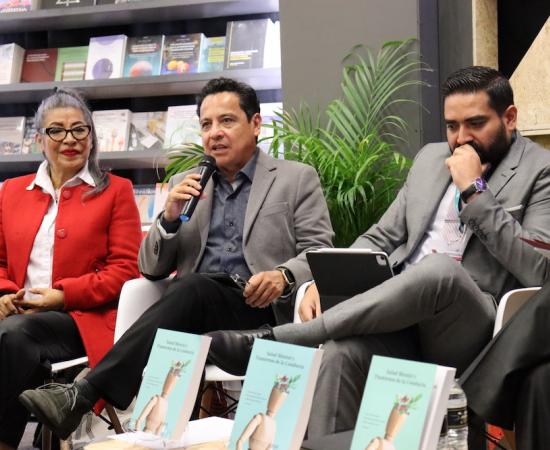 Presentación libro Salud mental y trastornos de la conducta en la FIL