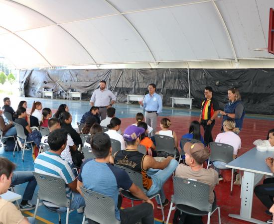 Deportistas del CUSur se van a intercentros