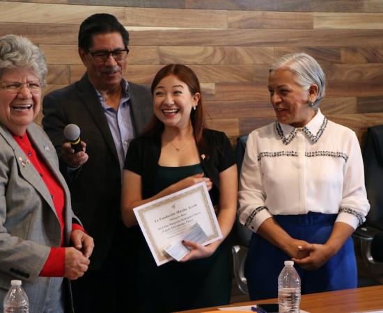 Entrega Beca Fundación Martha Acosta