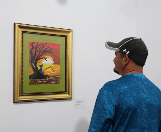 Inauguran exposición pictórica “Somos la expresión en mil colores Kimú” en Casa del Arte