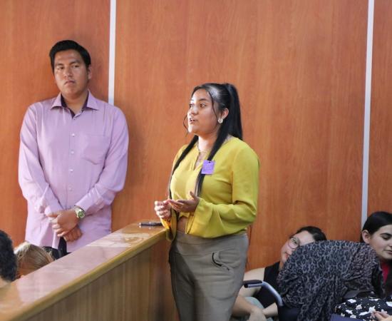 Conversatorio Impartición de justicia con mirada de mujer