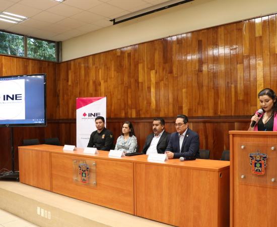 Conferencia proceso electoral y la importancia del voto en las elecciones de 2024