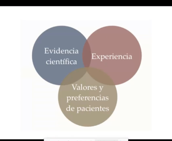 Conferencia La práctica de la nutrición basada en evidencia