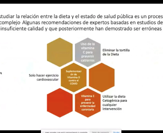 Conferencia La práctica de la nutrición basada en evidencia