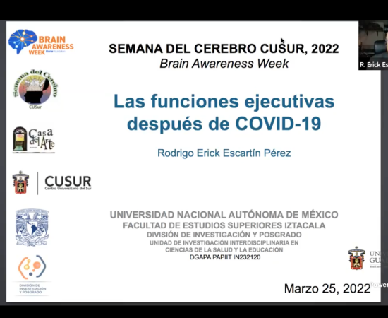 Conferencias de la Semana del Cerebro CUSur 2022