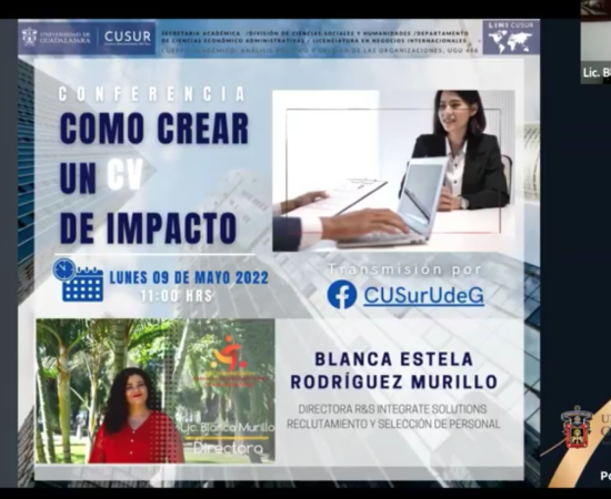 Charla sobre cómo crear un CV de impacto