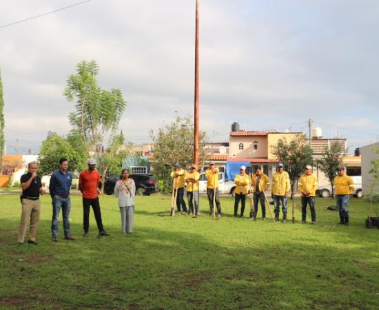 Reforestación en Zapotlán