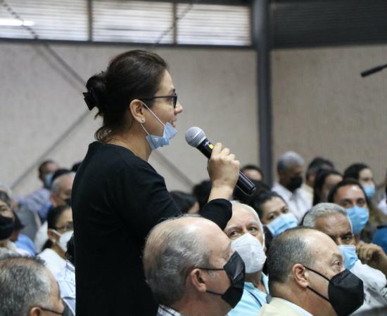 Reunión con profesores del CUSur