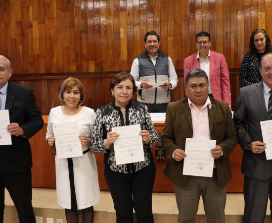 Toma de protesta de juntas académicas de posgrados