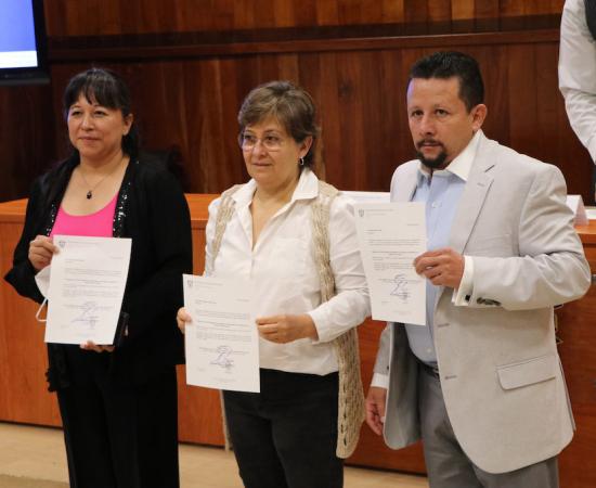 Toma de protesta de juntas académicas de posgrados