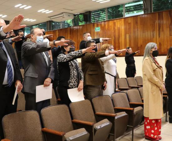 Toma de protesta de juntas académicas de posgrados