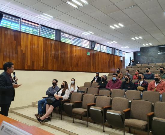 Bienvenida estudiantes de posgrado