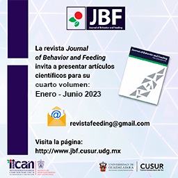 Convocatoria para participar con artículos de investigación en revista científica Journal of Behavior and Feeding