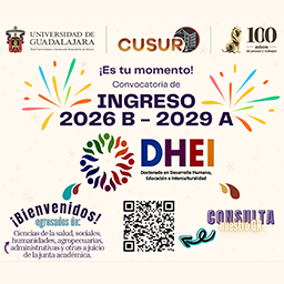 Convocatoria Doctorado en Desarrollo Humano, Educación e Interculturalidad 2026-B