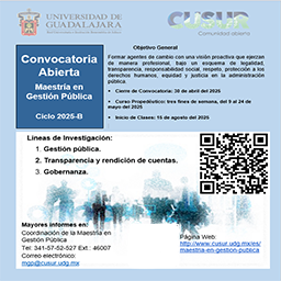 Maestría en Gestión Pública