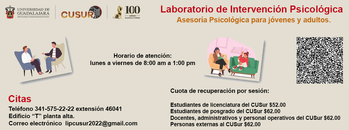 Asesoría psicológica para jovenes y adultos