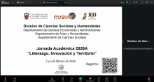 CUSur inaugura la Jornada Académica 2026-A de la DCSH