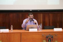 José Quezada dicta conferencia sobre Rubén Fuentes