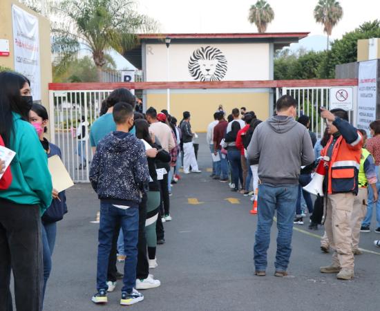 Resultados de admisión