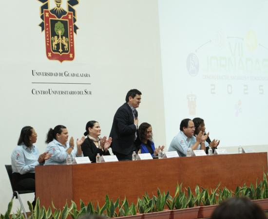 CUSur inaugura Jornadas Académicas de la División de Ciencias Exactas, Naturales y Tecnológicas