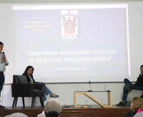 Conversatorio Crisis del agua en Zapotlán