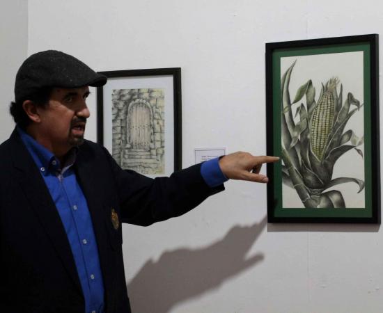 Inauguran la exposición pictórica “Un diálogo con el arte” en Casa del Arte Vicente Preciado Zacarías 
