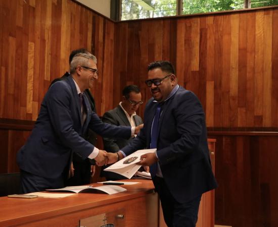 Egresan del CUSur los primeros estudiantes de la Maestría en DHEI