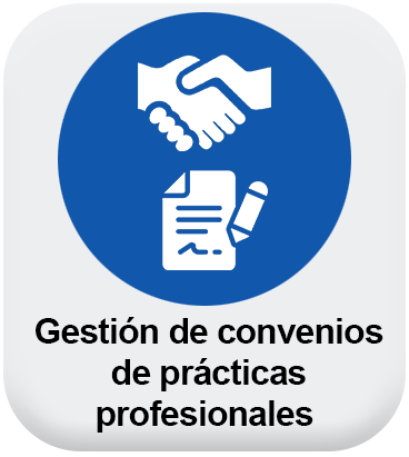 gestión de convenios Prácticas Profesionales