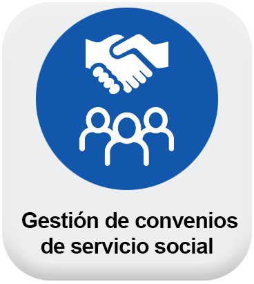 gestión de convenios Servicio Social