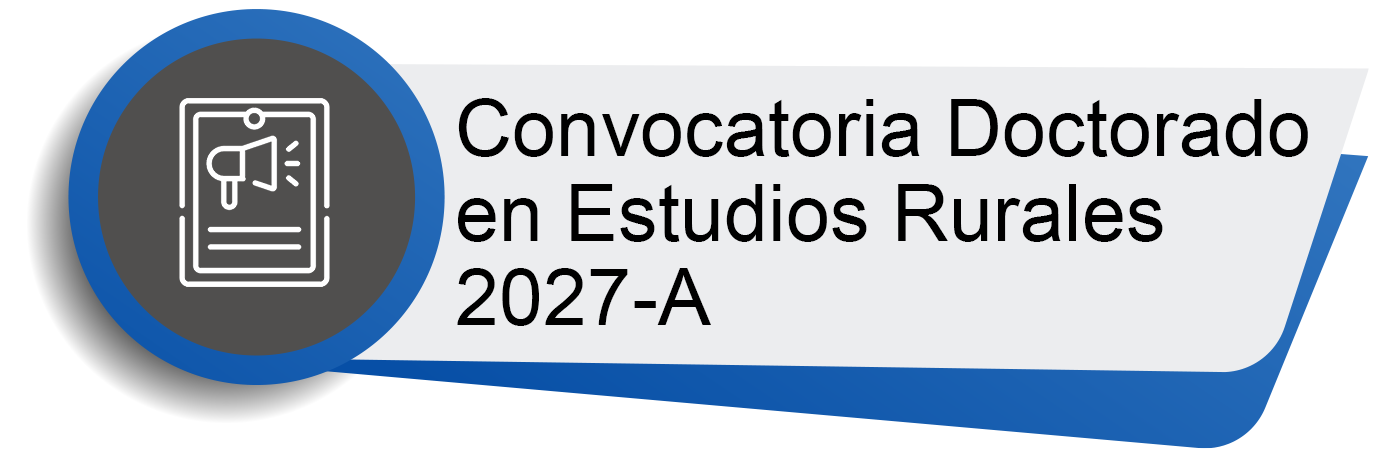 Convocatoria Doctorado Estudios Rurales