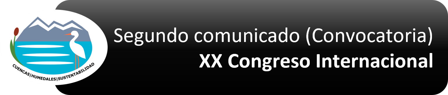 segundo comunicado XX congreso internacional