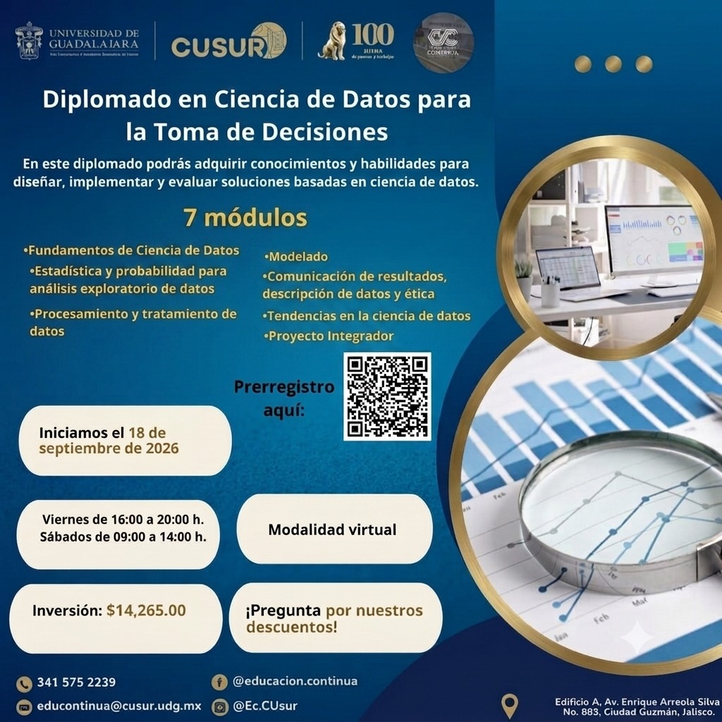 Diplomado en Ciencia de Datos para la Toma de Decisiones