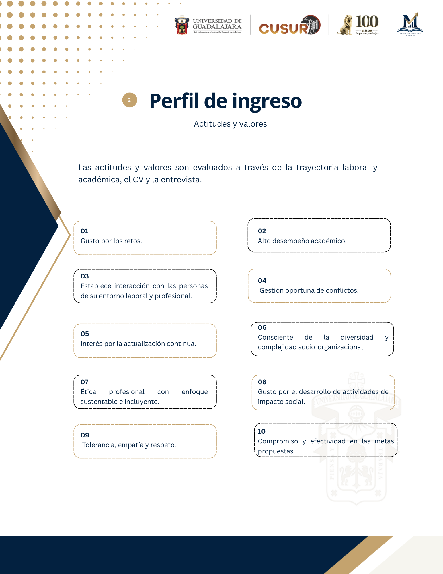 PERFIL DE INGRESO 2