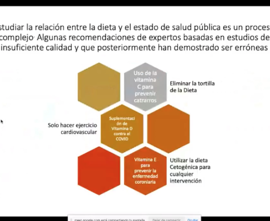 Dictan conferencia “La práctica de la nutrición basada en evidencia”