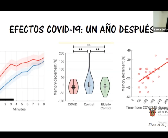 Hablan sobre el cerebro después del COVID-19 en la Semana del Cerebro CUSur 2022